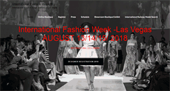 Desktop Screenshot of fashionweek-lasvegas.com